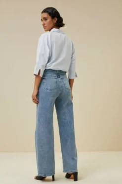 By bar Blouses*norel chambray blouse | light blue