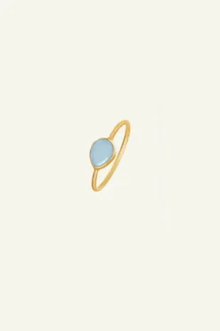 By bar Sieraden*PD MINIMAL RING | light blue
