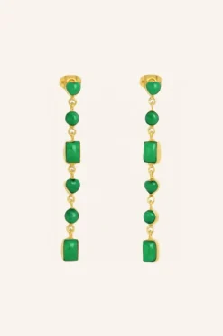 By bar Oorbellen*pd nolan earring | emerald