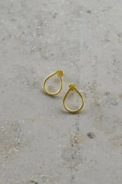 By bar Oorbellen|Sieraden*pd tear | gold