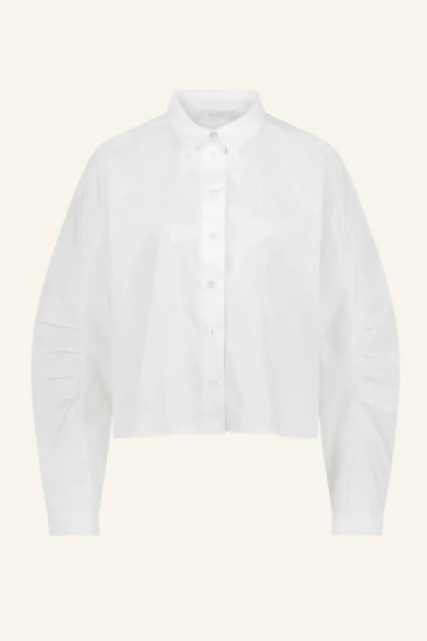 By bar Blouses*penny poplin blouse | white
