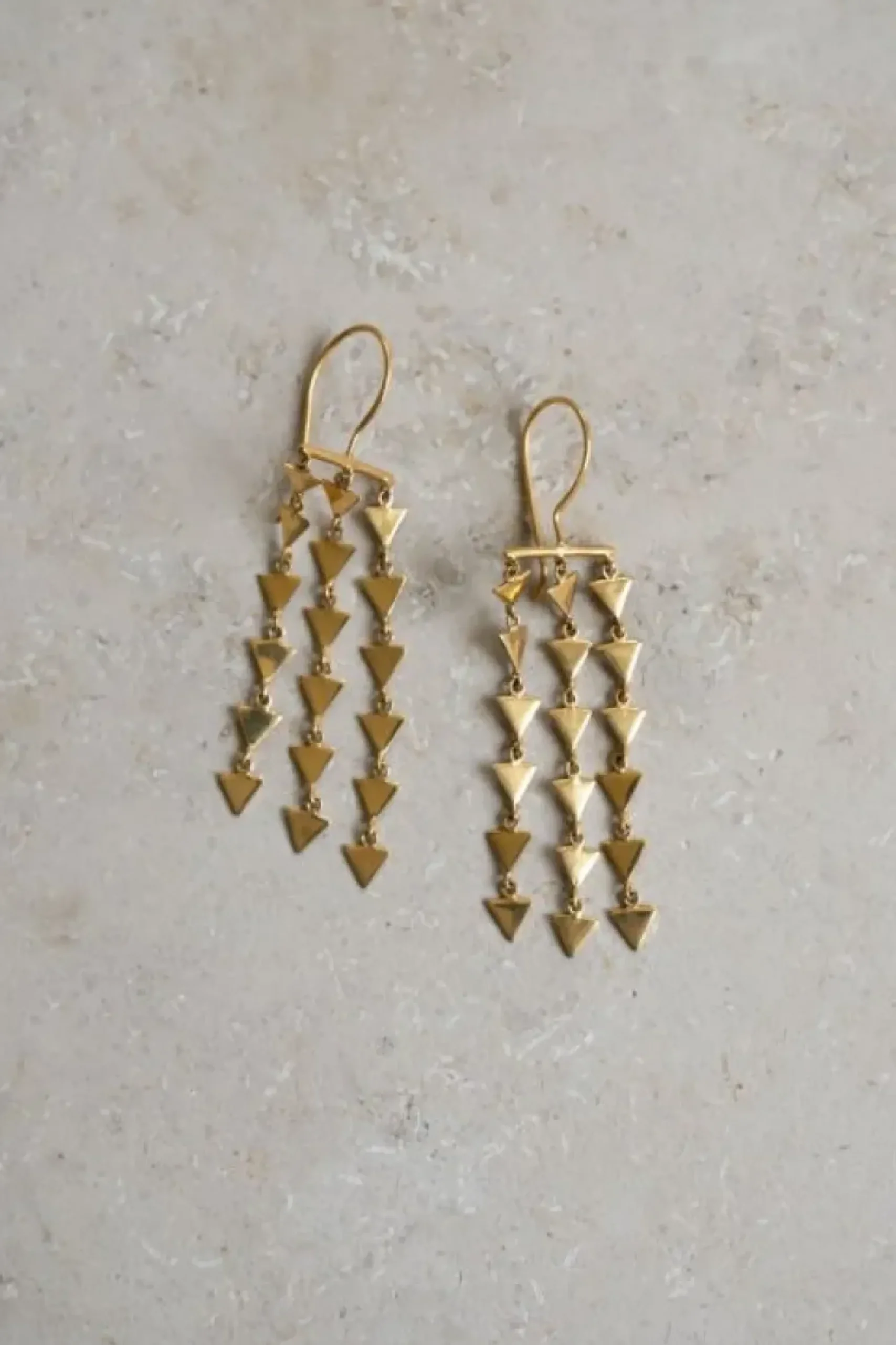 By bar Oorbellen|Sieraden*rainbow earring | gold