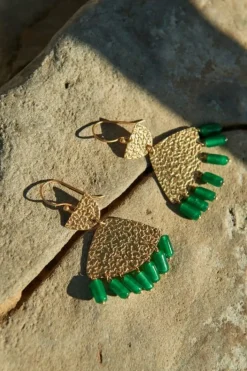By bar Oorbellen|Sieraden*ravi earring | green
