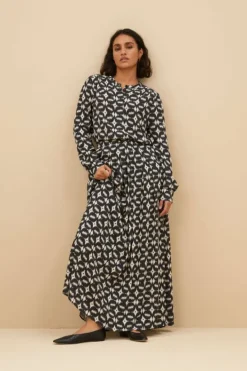 By bar Blouses*ribbe brisk blouse | brisk print