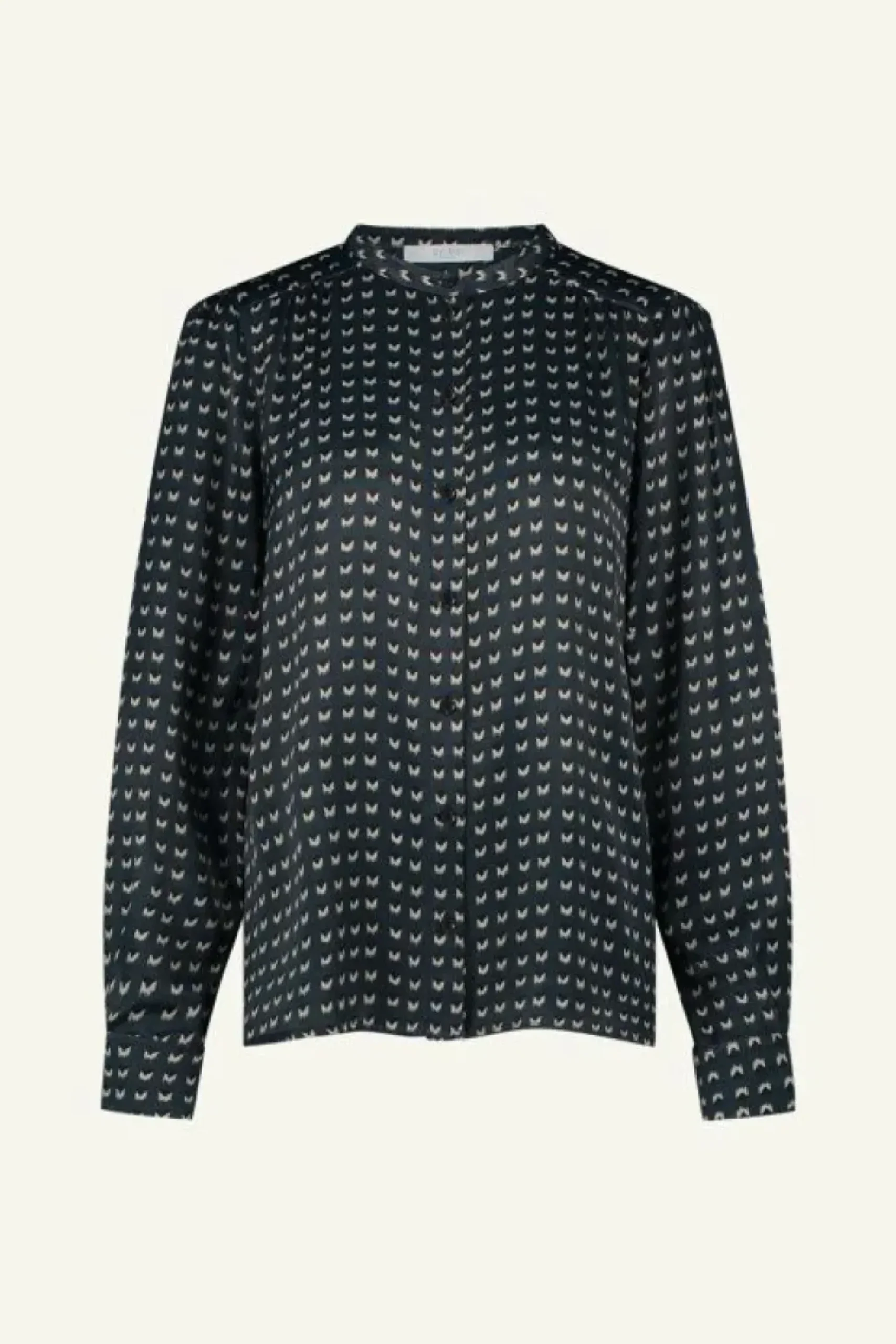 By bar Blouses*ribbe rastre blouse | rastre print