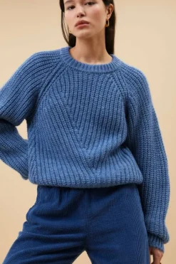 By bar Truien*ro pullover | steel blue