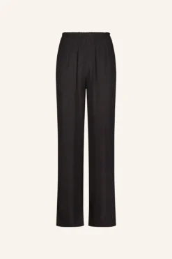By bar Broeken*robyn viscose pants | cafe noir