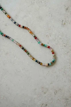 By bar Sieraden*rose necklace | multi