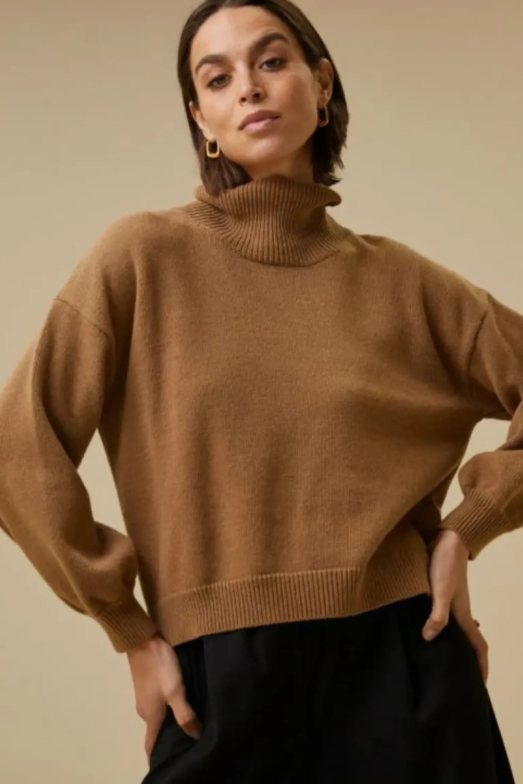 By bar Truien*sammie pullover | camel