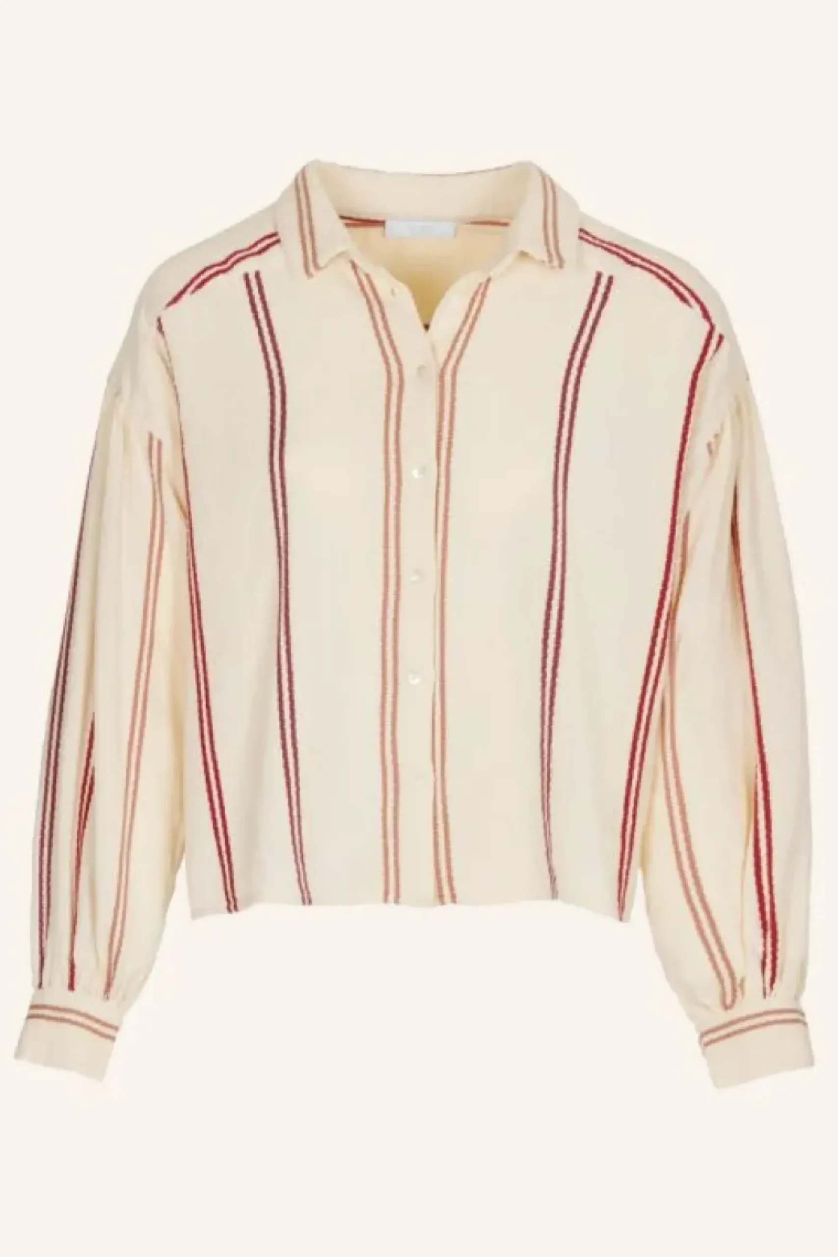 By bar Blouses*sarah short athia blouse | grenache