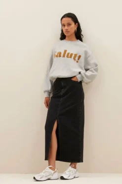 By bar Rokken*sis black skirt | jet black