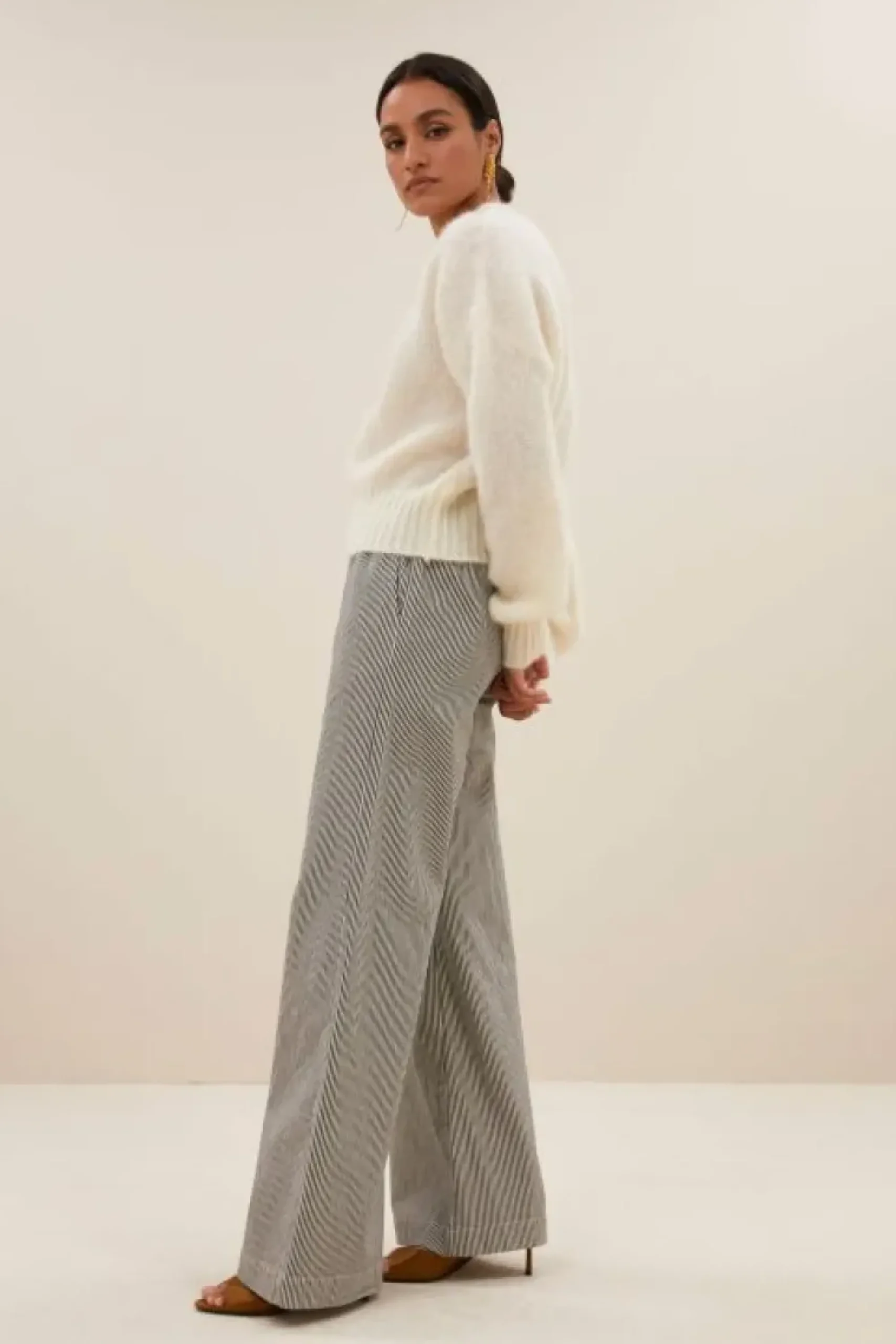 By bar Truien*sonny sparkle pullover | off white