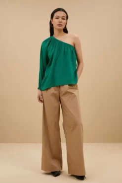 By bar Blouses*stella blouse | bright green