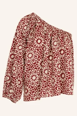 By bar Blouses*stella sunflower blouse | sunflower print
