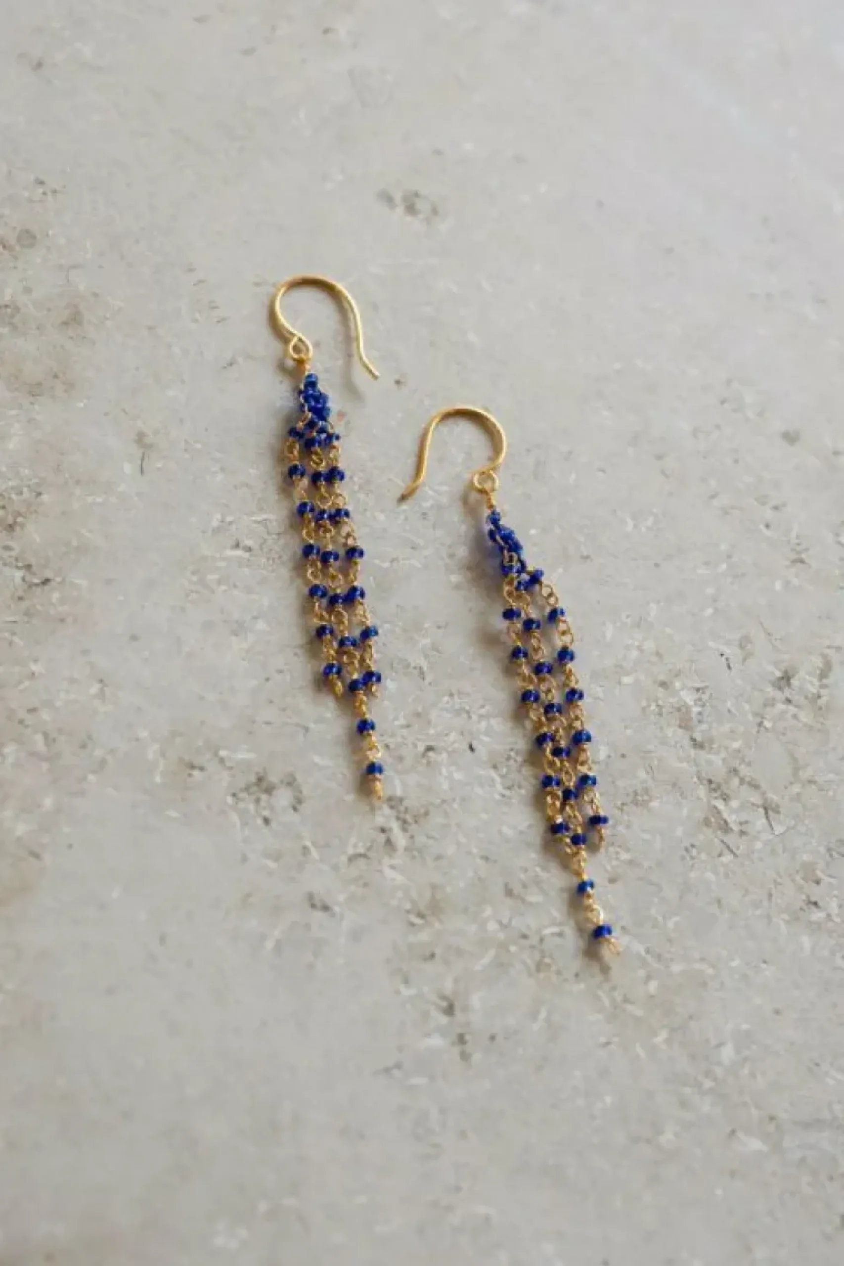 By bar Oorbellen|Sieraden*sterre earring | blue