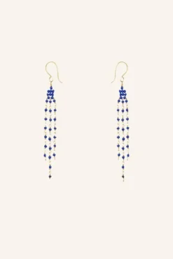 By bar Oorbellen|Sieraden*sterre earring | blue