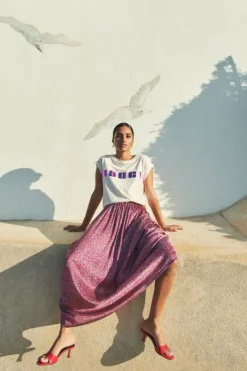 By bar Tops & Shirts*thelma boogie top | oyster melee