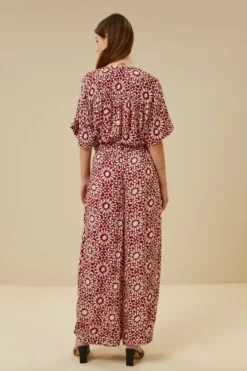 By bar Broeken*wanda sunflower pant | sunflower print