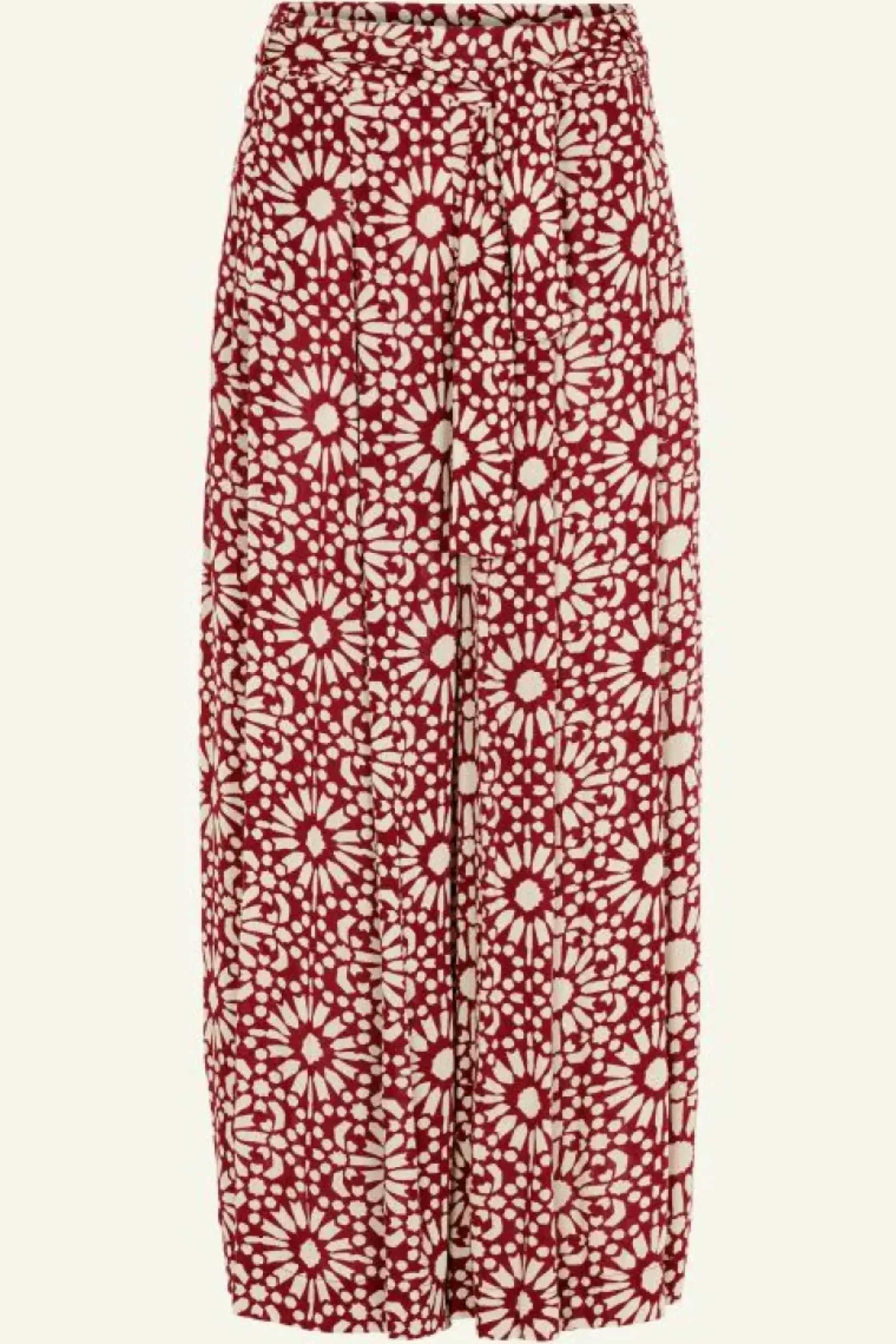By bar Broeken*wanda sunflower pant | sunflower print